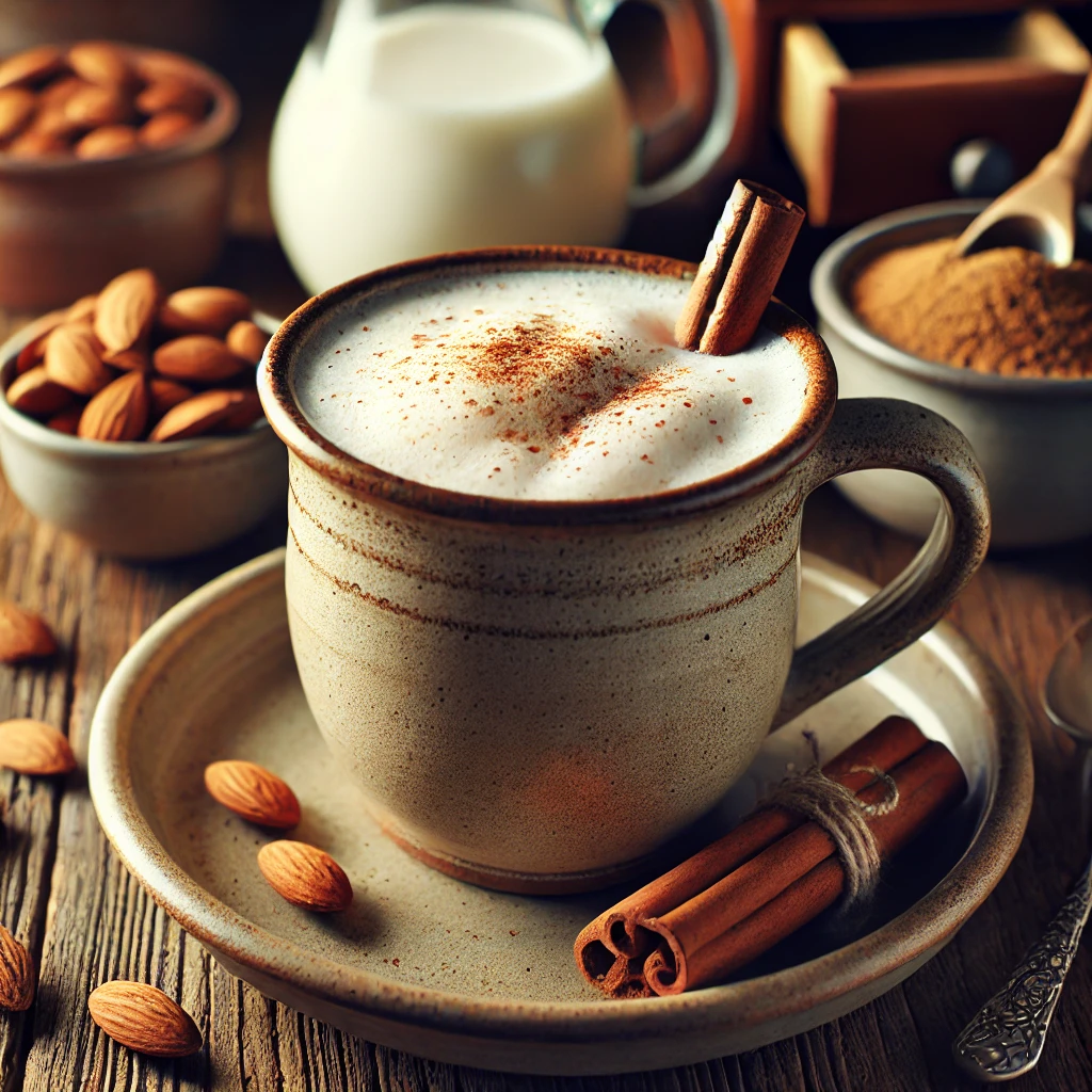 Ragi Almond Milk Latte and Its Nutritional Information