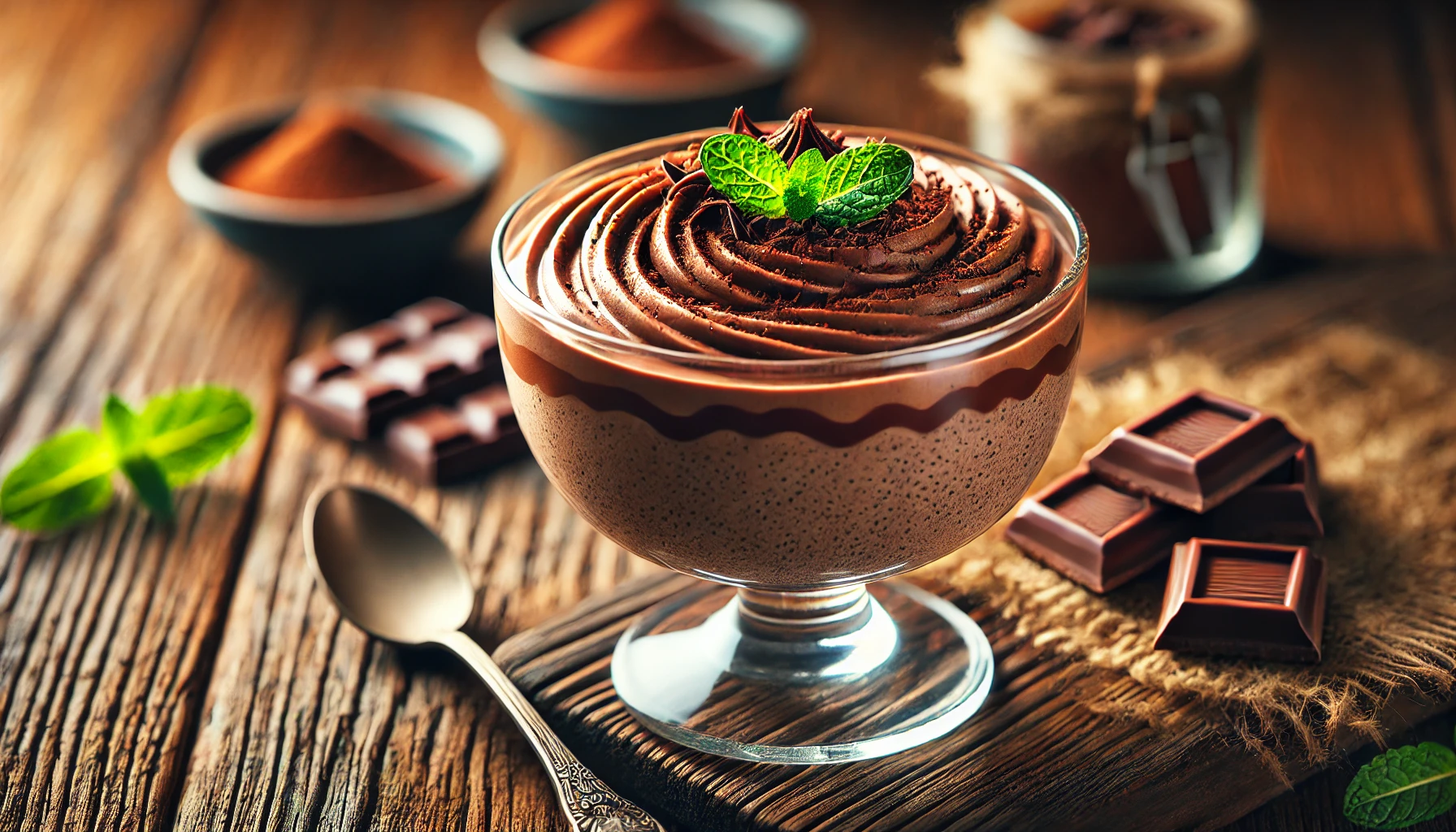 Ragi Chocolate Mousse and Its Nutritional Information