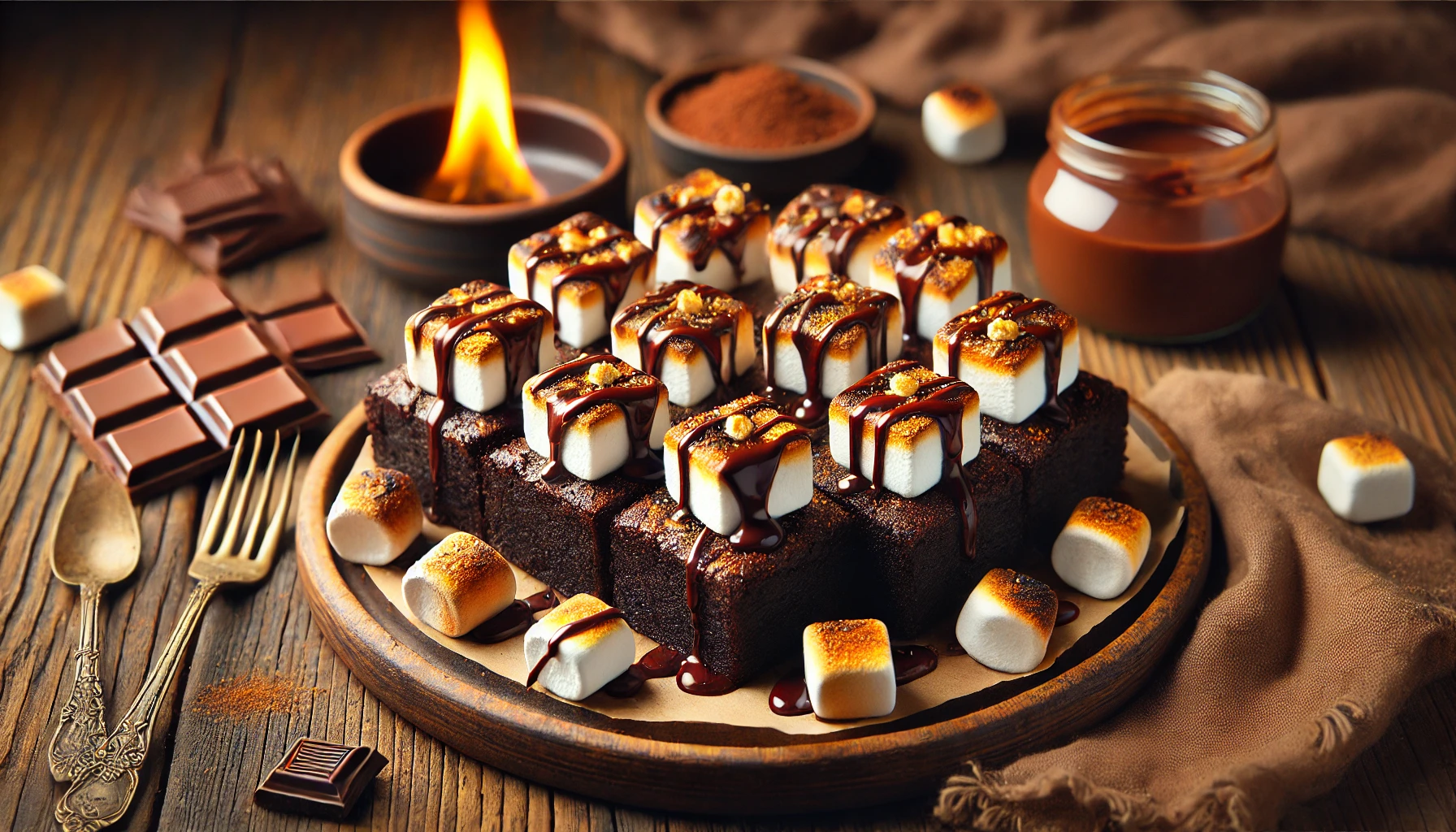 Ragi Marshmallow Brownies and its nutritional information